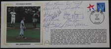 1975 BOSTON RED SOX WORLD SERIES 30TH ANNIVERSARY AUTO'D FIRST DAY COVER RICE+++ picture