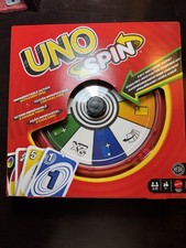 BRAND NEW (2x) Mattel UNO SPIN Next Revolution Cards Included NEW IN BOX picture
