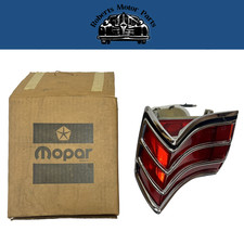 New Old Stock Left Tail Light Lens Assembly 1972-73 Plymouth Fury Wagon #3478931 picture