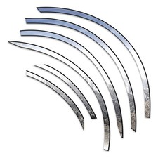 6p Luxury FX Chrome Fender Trim w/Gasket fit for 2009-2017 Chevy Traverse picture