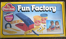 Vintage 1987 Play-Doh Fun Factory Kenner 90020 Extruder Set w/ Box Accessories picture