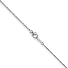 Herco Platinum 0.7mm Wheat 16 inch Chain Necklace Solid picture