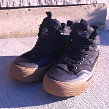 VANS Half Cab Gore-Tex Black Skateboarding Shoes US 8.5 Medium (D) picture