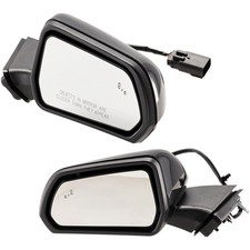 Set of 2 Mirrors  Driver & Passenger Side Heated Coupe Left Right for Ford Pair picture