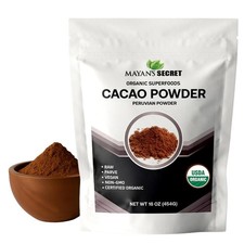 Organic Cacao Powder Raw Peruvian USDA Certified Non-GMO Vegan 16oz picture