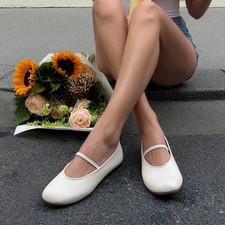 DREAM PAIRS Women's Ballet Flats Soft Mary Jane Slip On Dress Shoes picture