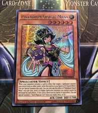 *** PALLADIUM ORACLE MANA *** PRISMATIC SECRET RARE MINT TN19-EN004 YUGIOH picture