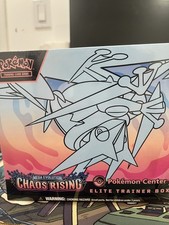 Chaos Rising Pokemon Center Exclusive Elite Trainer Box ETB - New & Sealed picture