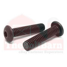 M10-1.5 CL12.9 Coarse Button Socket Cap Screws Black Oxide (Pick Length & Qty) picture