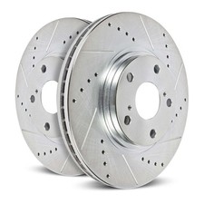 AR8752XPR Powerstop 2-Wheel Set Brake Discs Rear  Crew Cab Pickup for Ram Truck picture
