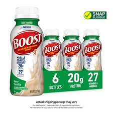 BOOST 20g High Protein Nutritional Drink Shakes Very Vanilla 8 fl oz (6 Pack) picture