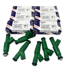 6x Bosch Fuel Injector 0280155789 For 99-04 Jeep Wrangler Grand Cherokee 4.0 L6 picture
