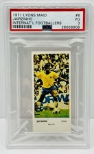 1971 Lyons Maid International Footballers Jairzinho #6 PSA 3 VG Pop 4 7 Higher picture
