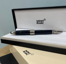Montblanc John F Kennedy Black Burgundy Ballpoint Pen Collector Luxury NIB picture