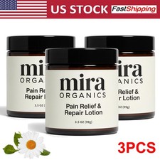 3X Mira Pain Relief Lotion Profession Skin Repair Cream Mira Organics Cream NEW picture