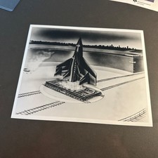 Rare Vintage Artist Concept - Space Plane Launch - Possibly Bell Aerospace  picture