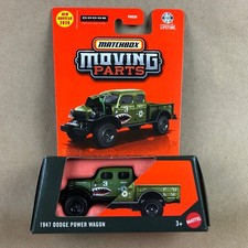 2026 Matchbox Moving Parts 1947 Dodge Power Wagon Army Green 1:64 Diecast Car picture