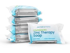 Five Pack - 2% Pyrithione Zinc (ZNP) Bar Soap - DermaHarmony 4 oz (Made in USA) picture