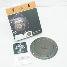 Harley-Davidson Genuine Brass Derby Cover 25700515 Dyna Softail Touring Unused picture
