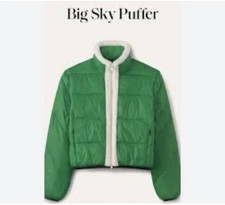 Cabi New NWT Big Sky Puffer # 4994 Green white XS - XL  Was $189 picture