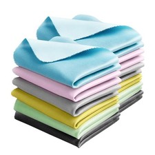 12 PCS Microfiber Cleaning Cloth for Glasses (6