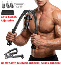 Twister Arm Exerciser Adjustable 22-440lbs 3 in 1 Hydraulic Power Chest Workout picture