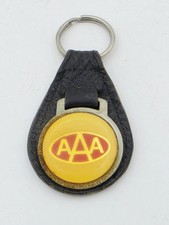 Vintage AAA Tuscarawas County Ohio Auto Club Key Fob New Philadelphia picture