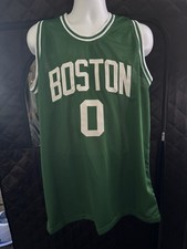 Jayson Tatum SIGNED Boston Celtics Custom Jersey AUTOGRAPHED COA Nice picture