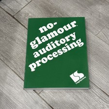 No-Glamour Auditory Processing Paperback Book With Disc LinguiSystems picture