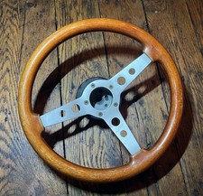 Vintage Grant Classic 13.5” Mahogany Steering Wheel with Hub picture