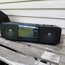 Vintage Panasonic RC-X250 Stereo Clock Radio Cassette Player Boombox TESTED picture
