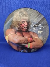 Ultimate Warrior Pin Button WWF WWE Wrestling Original 1980's Vintage XL 6