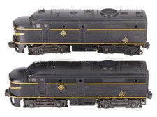 Lionel 2032 Vintage O Erie Alco AA Diesel Locomotive Set picture