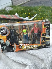 WWF 2001 Z Xtreme TEAM Jeff & Matt Hardy Lita  3 ACTION FIGURES NEW SEALED  PICS picture