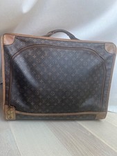 Vintage Louis Vuitton Monogram Soft Suitcase 23” French Company Era Talon Zipper picture