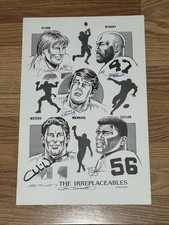 1993 The Irreplaceables Signed Lithograph Joe Sinnott LT Dwight Clark COA LE picture