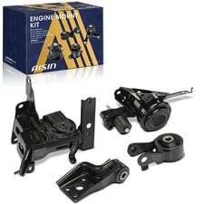 AISIN 4x Engine Motor & Auto Transmission Mount Set for Toyota Prius C 2012-2019 picture