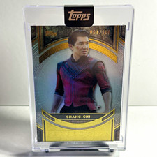 2025 Topps Marvel The Collector Shang-Chi Simu Liu Perfection Card Encased /100 picture