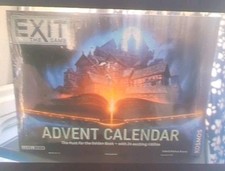 (read) SEALED, RARE EXIT: The Game Advent Calendar The Hunt For The Golden Book picture
