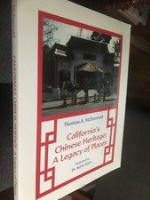 Obo ok 👍CALIFORNIA'S CHINESE History Legacy PLACES Starr Mcdannold Book ❤️ picture
