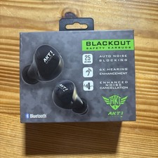 NEW AKT 1 Blackout Safety Earbuds - 25 db NRR 6 x hearing enhancement picture