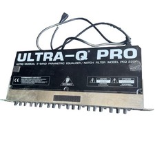 Behringer Ultra-Q Pro PEQ2200 5-Band Parametric Equalizer Notch Filter Tested picture