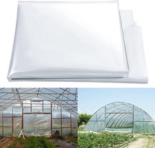 Greenhouse Plastic 6 mil Clear 5 Year Poly Film 13-30ft Width x Various Length picture