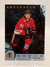Upper Deck 2026-27 Artifacts Teal Aurum #7 Frank Nazar Chicago Blackhawks /150 picture