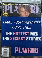 Playgirl Magazine, October 2003. Double Bonus, Oct Lovers Guide, New Factory Bag picture