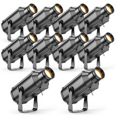 150W PinSpot Light Stage Light Zoom Focus DMX Sound Active Warm+Cool White picture