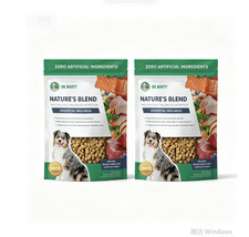 Dr. Marty Nature's Blend Freeze-Dried Raw Dog Food 32 oz (2 Bags x 16 oz) picture
