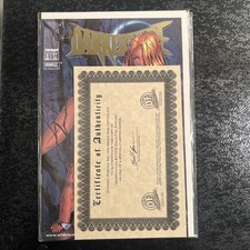 Darkchylde Queen #0 Gold BLOOD Dynamic Forces Very Rare COA Less Than 100 picture