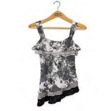 New York City Design Co Silk Cami Tank Top Vintage Whimsigoth Fairycore Y2K Sz M picture