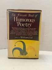 The Fireside Book of Humorous Poetry William Cole Vintage Poetry Book picture